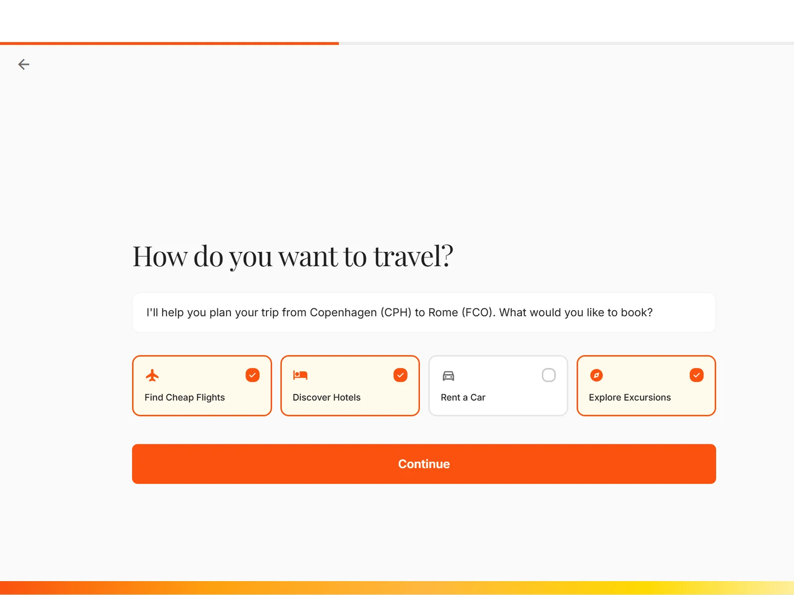 Avolo – choose flights, hotels, car and excursions for the trip